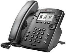 VVX 301 Telefono IP Nero