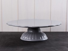 IB Laursen Mynte Tortiera Grigio Ceramica Piatto da Dolci Francese Stoviglia