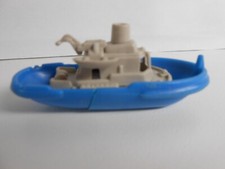 KINDER FERRERO: RIMORCHIATORE BLU GRIGIO  2 SCIALUPPE DI SALVATAGGIO K92 N. 173