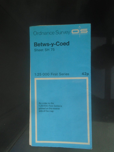 Ordinance survey map betwsy - ordinance,