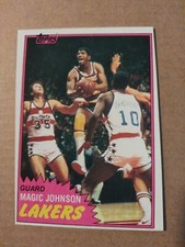 1981 Topps Magic Johnson #21
