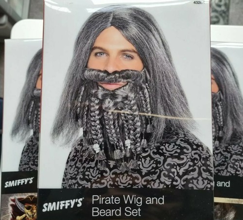 Set parrucca barba - e, pirata
