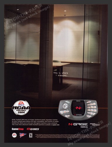Nokia gage console - nokia, n-gage