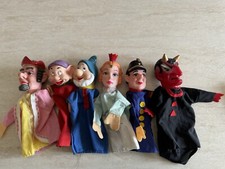 Lotto pupazzi marionette in