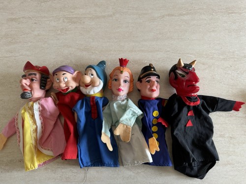 Lotto pupazzi marionette - , in