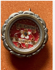 RARA ANTICA RELIQUIA CLASSE 1' St. J. B. Cottolengo: SIGILLO CERA E FILO PRESENTE!