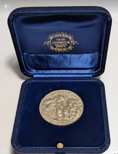 Medaglia argento 900 - argento, johnson