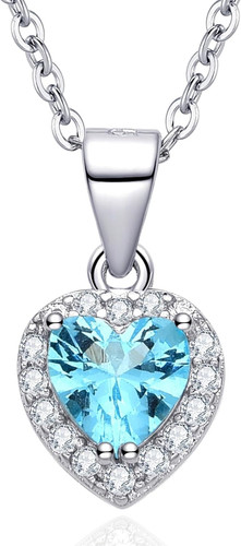 Collana cuore 9mm - 9mm, punto