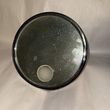 Specchio bagno vintage Mirophar Brot anni 50 art deco ingrandimento illuminato