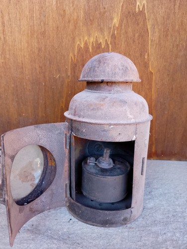 Lampada ferroviaria antica - ferroviaria,