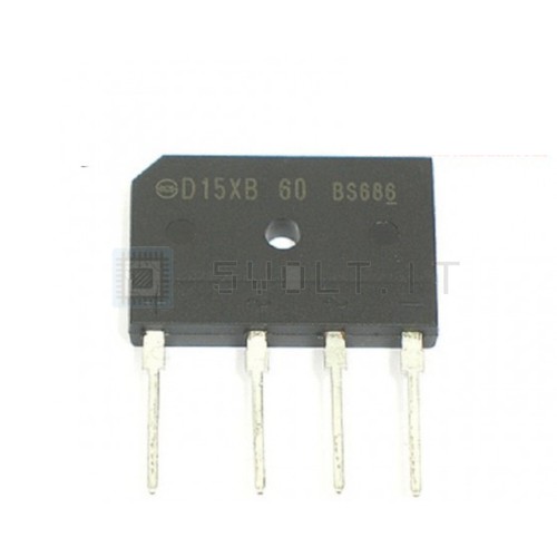 Ponte raddrizzatore d15xb60 - ponte,