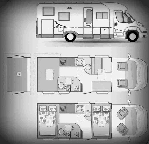 Adria coral sport 680 - coral,