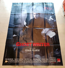 AFFICHE CINEMA THE GHOST WRITER ROMAN POLANSKI EWAN MC GREGOR 2010