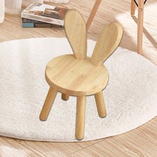 Poggiapiedi Sedile Sedia Poggiapiedi in Legno per Soggiorno Comodino Sala Giochi