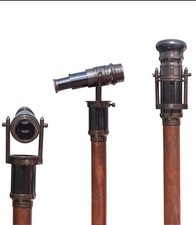 Antico telescopio ottone - , e