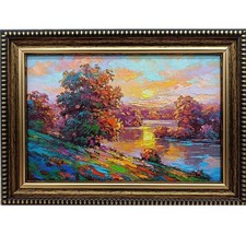 Quadro olio firmato con