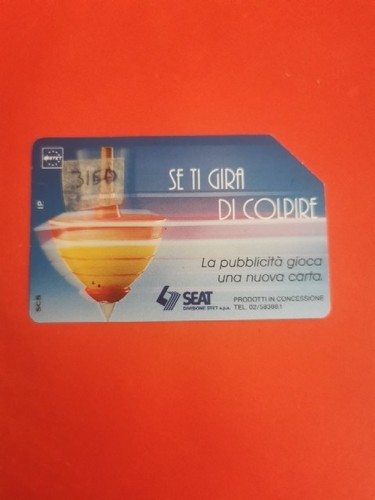 Scheda telefonica variante - variante, se