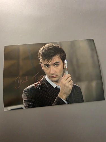 David tennant foto firmata - tennant,
