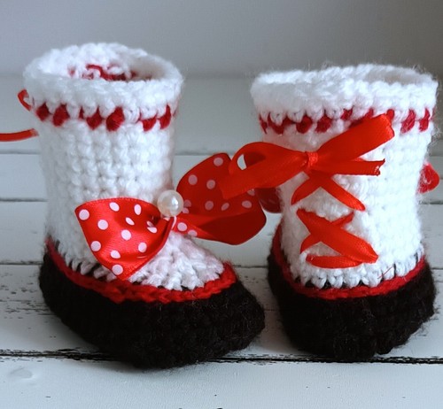 Scarpe all uncinetto baby - scarpe, all'uncinetto