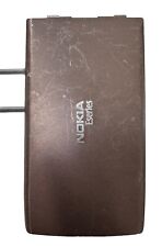Nokia E52 Original Back Cover Batteria Gold Brown  .  Usata Used Genuine