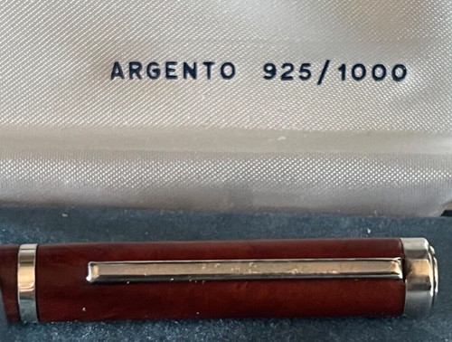 Penna stilografica argento 925 - penna,