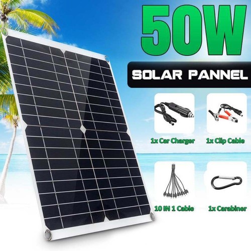 Pannello solare 50w campeggio - pannello,