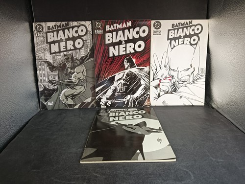 Fumetto batman bianco nero - bianco, &