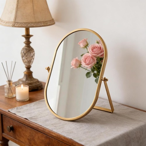 Specchio trucco con struttura - con,