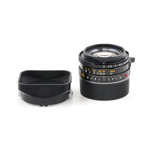 Leitz 35mm summicron nero - f2, summicron-m