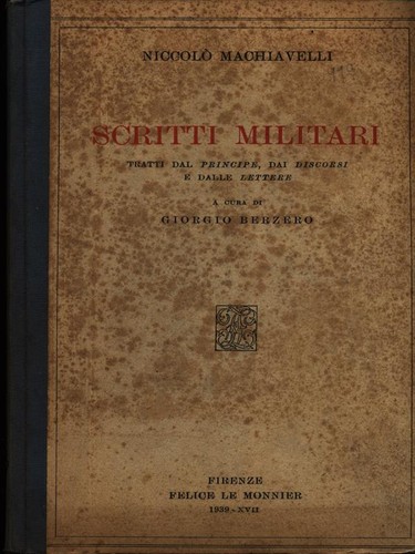 Scritti militari libri - militari,