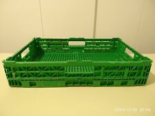 CASSETTA pieghevole in plastica GRANDE 60x40 cm H 12cm