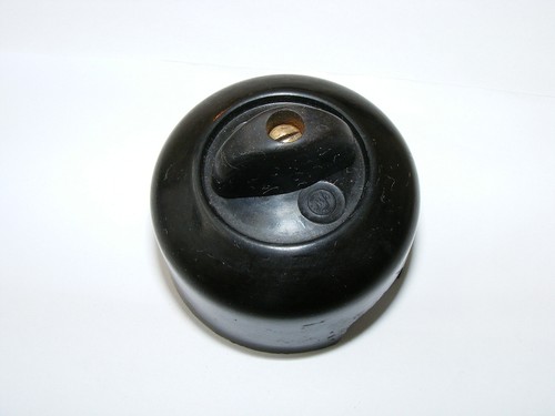 Vecchio bachelite interruttore - bachelite,