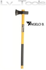 MAZZA SPACCALEGNA 2500gr ACCETTA ASCIA SCURE MANICO FIBRA ANGELO BERGAMASCO