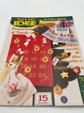 Tutto Idee  punto croce & ricamo Prepariamoci al Natale con calendari sacchi
