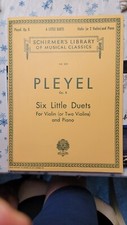 Pleyel Op. 8 Six Little Duets