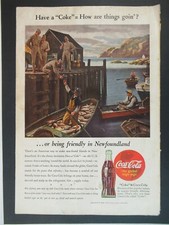 1944 ad COCA COLA amichevole a