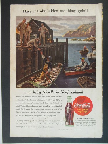 1944 coca cola - coca, amichevole