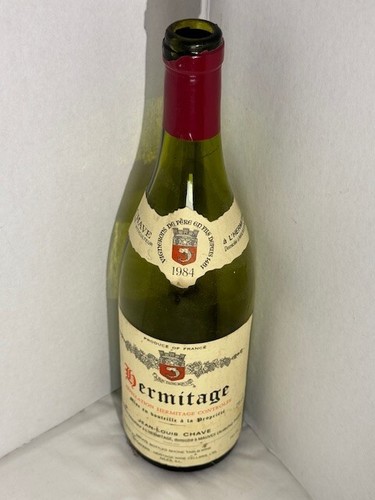 Bottiglia vino hermitage vuota - bottiglia,