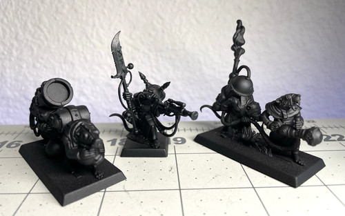 Skaven weapons teams - weapons, +