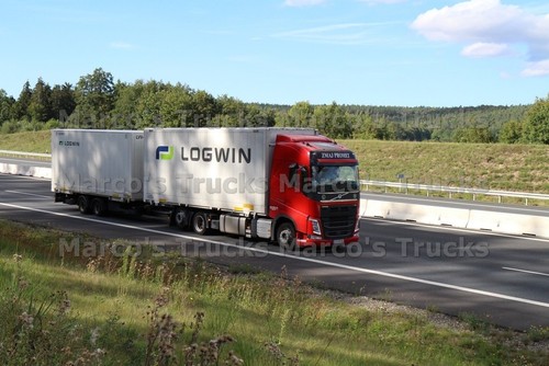 Foto camion volvo - fh, rimorchio