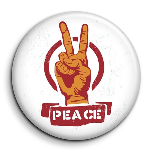 Peace badge 38mm - ,