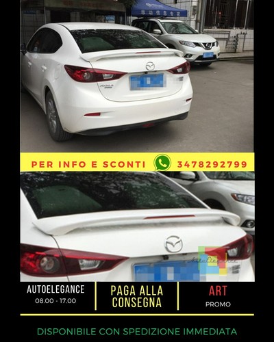 Spoiler compatibile mazda 3 - compatibile,