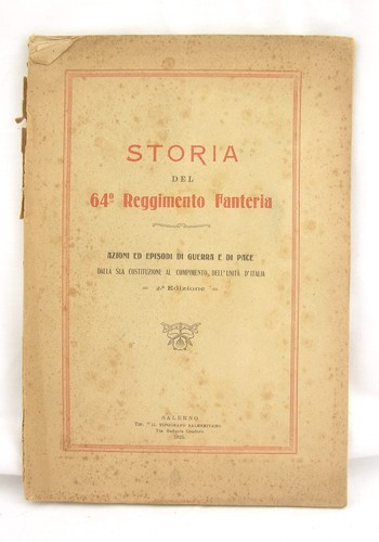 Storia del regg - del, regg.