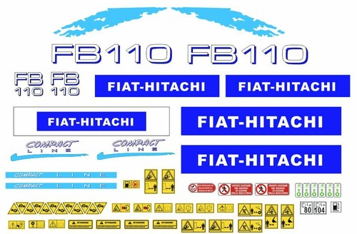 Fiat hitachi 110 modello - 110,