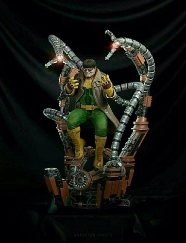 Octopus scultura statua - dr.,