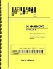 Hammond XK-1 Organo MANUALE