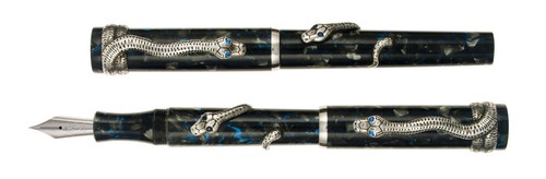 Martini snake fountain pen - snake, or