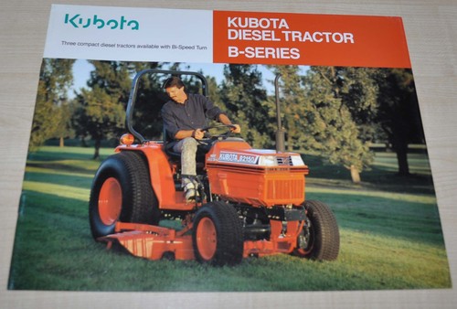 Brochure giapponese trattore