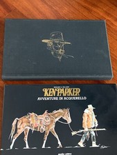 Ken Parker Avventure In Acquerello Volume Cartonato Con Cofanetto E Disegno Raro