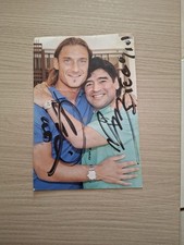 Foto Autografata Totti 
